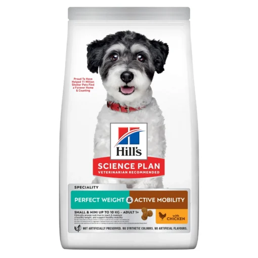 Hill's Science Plan Perfect Weight & Active Mobility Aliment Pour Petit Chien Adulte Au Poulet 6kg 1 Hill's Science Plan Perfect Weight & Active Mobility Aliment Pour Petit Chien Adulte Au Poulet 6kg -Promos Hill's Boutique 0343bf7db77e79dc96f13a4a4337e74c16052398830b55750caa281956cd5fa5