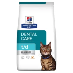Hill's Prescription Diet T/d Dental Croquettes Pour Chat Au Poulet 3kg