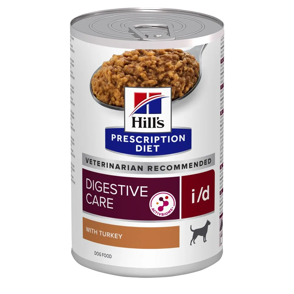 Hill's Hill’s Prescription Diet I/D Recovery Pack – Hondenvoer Met Kalkoen – 4x(3x360g) 1 Hill's Hill’s Prescription Diet I/D Recovery Pack – Hondenvoer Met Kalkoen – 4x(3x360g)