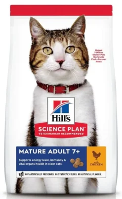 Hill's Science Plan Chat Mature Adult 7+ Poulet