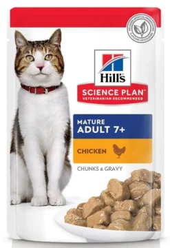 Hill's Science Plan Chat Mature Adult 7+ Poulet Sachets
