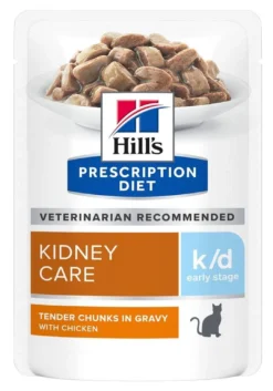 Hill's Prescription Diet Chat K/d Kidney Early Stage Sachet Poulet