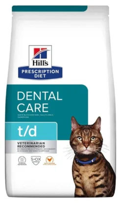 Hill's Prescription Diet Chat T/d Dental Poulet