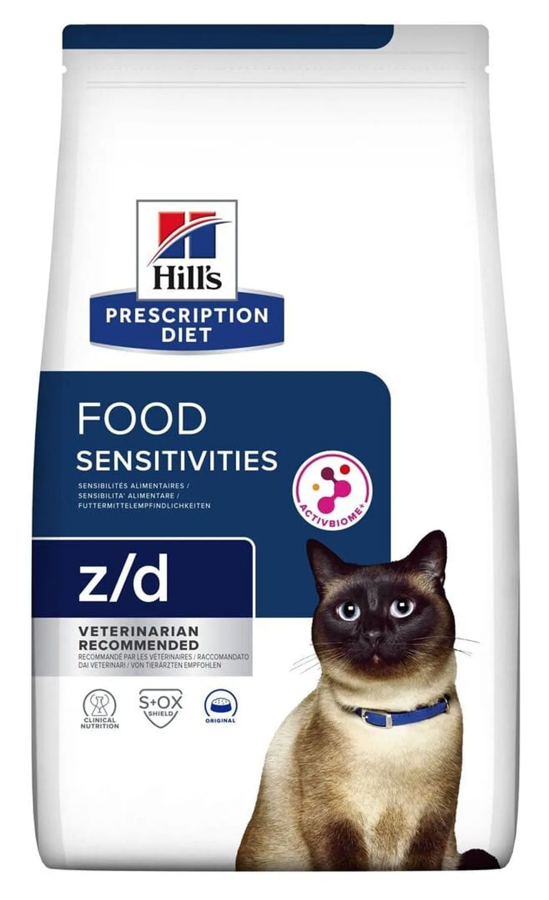 Hill's Prescription Diet Chat Z/d Food Sensitivities 1 Hill's Prescription Diet Chat Z/d Food Sensitivities