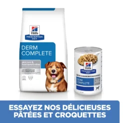 Hill's Prescription Diet Derm Complete Boîtes Pour Chien - 12 X 370g -Promos Hill's Boutique 52742038865 5 FR