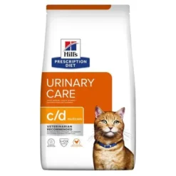 Hill's Prescription Diet C/D Urinary Multicare Croquettes Pour Chat Au Poulet - 1.5Kg