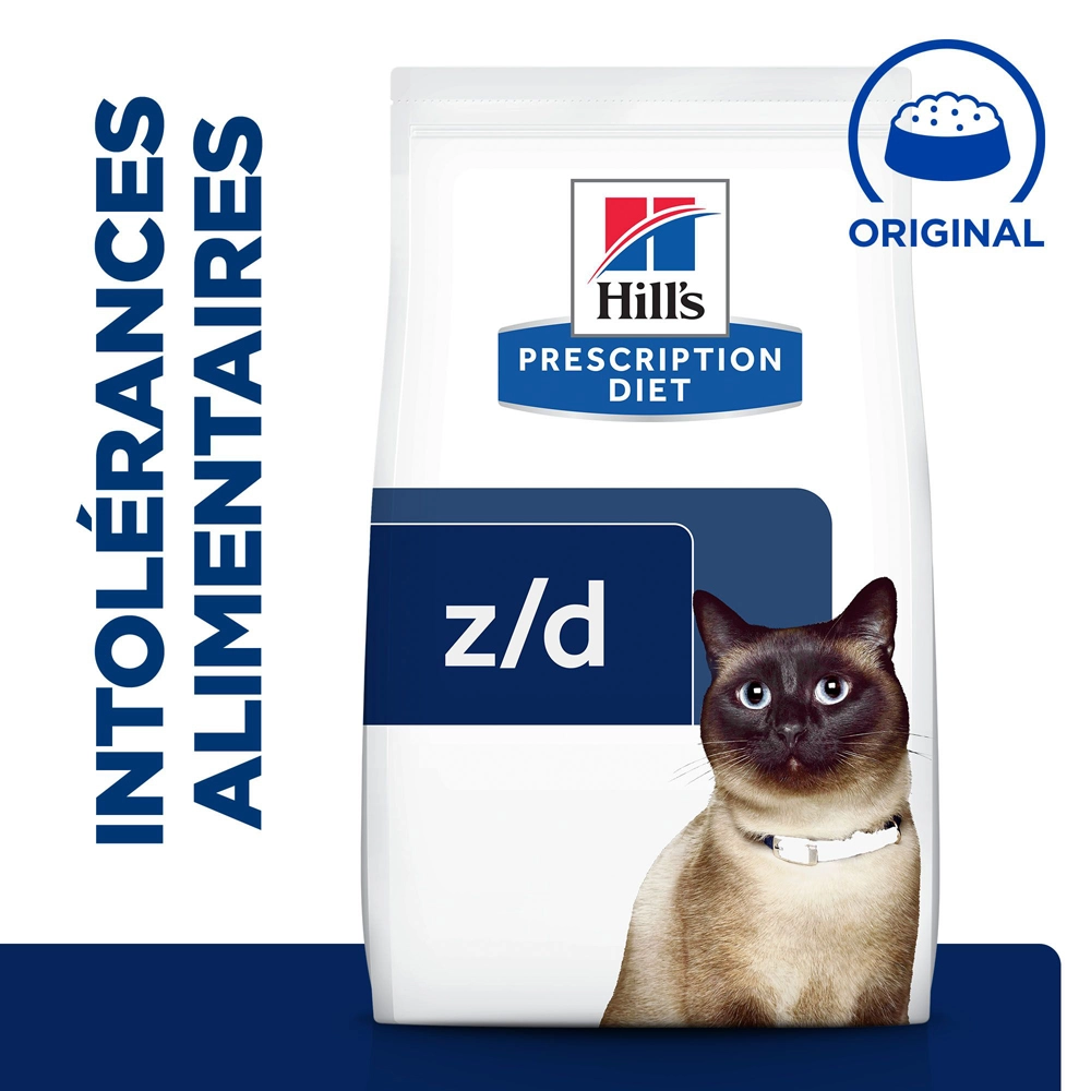 Hill's Prescription Diet Z/D Food Sensitivities Croquettes Pour Chat Au Poulet 1.5kg 2 Hill's Prescription Diet Z/D Food Sensitivities Croquettes Pour Chat Au Poulet 1.5kg – Image 2