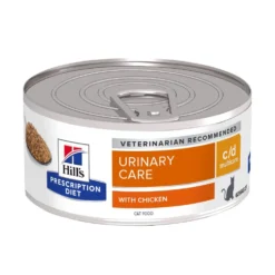 Hill's Prescription Diet C/D Urinary Multicare Boîtes Pour Chat Au Poulet - 24 X 156g