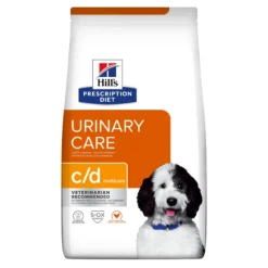 Hill's Prescription Diet C/D Urinary Multicare Croquettes Pour Chien Au Poulet 4 Kg