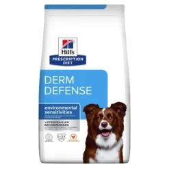 Promos Hill's Boutique 16 Hill's Prescription Diet Derm Defense Croquettes Pour Chien Au Poulet 1,5 Kg