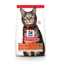 Hill's Science Plan Adult Croquettes Pour Chat À L'agneau Et Riz 3 Kg