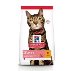 Hill's Hill’s Science Plan Adult Light Pour Chat Kip 10kg