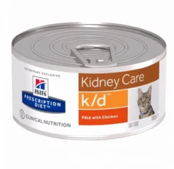 Hill's Hill’s Prescription Diet K/D Minced Pour Chat 24x156g