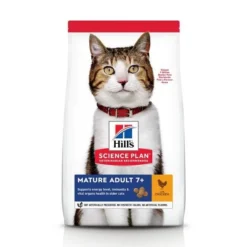 Hill's Science Plan Mature Adult Croquettes Pour Chat Sénior Au Poulet 1,5 Kg