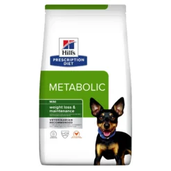 Promos Hill's Boutique 35 Hill's Prescription Diet Metabolic Mini Croquettes Pour Petit Chien Au Poulet 1 Kg